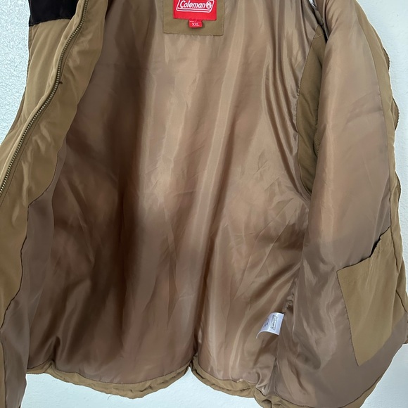 Coleman American Outdoorsman MEN’s Polyester Fill Puffer Sherpa Collar Vest~XXL - Picture 3 of 5